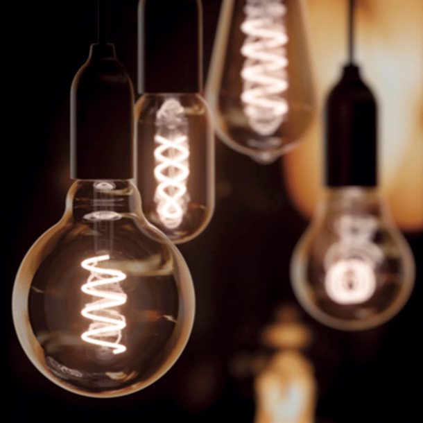 4W Dekorativ rør-LED pære #FT24V1N27B1M  